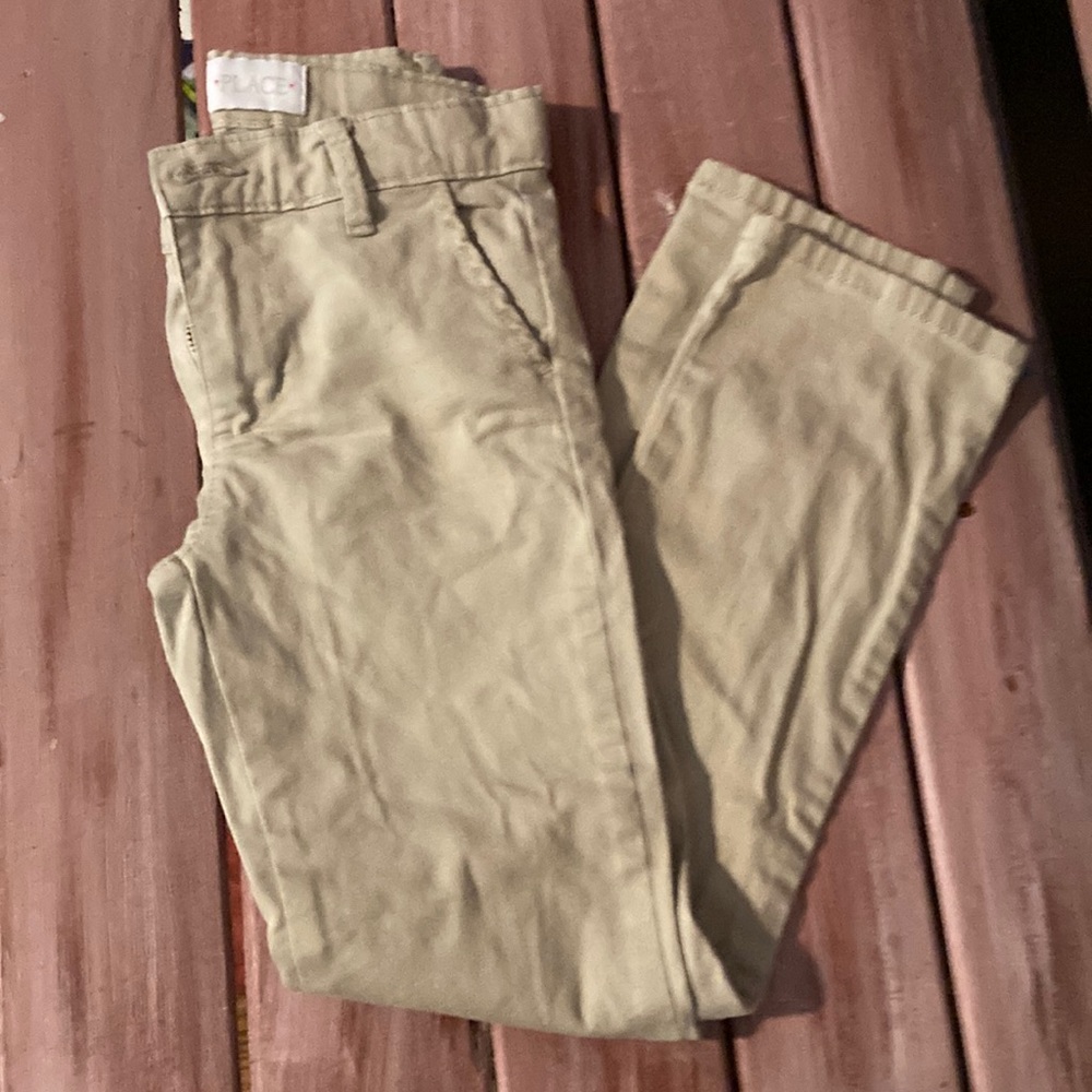 Girls khaki pants